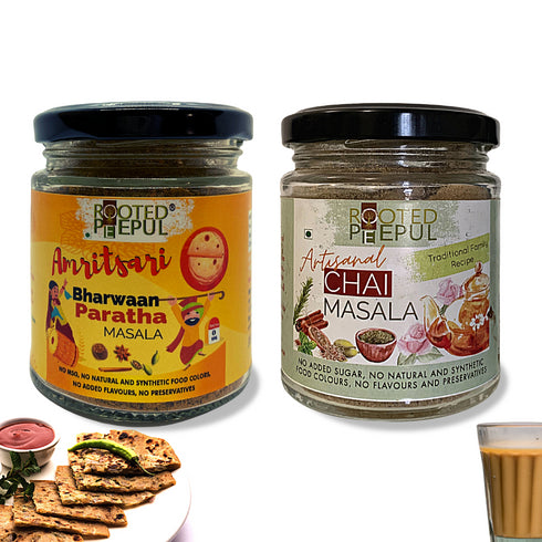 Rooted Peepul Chai Paratha Combo